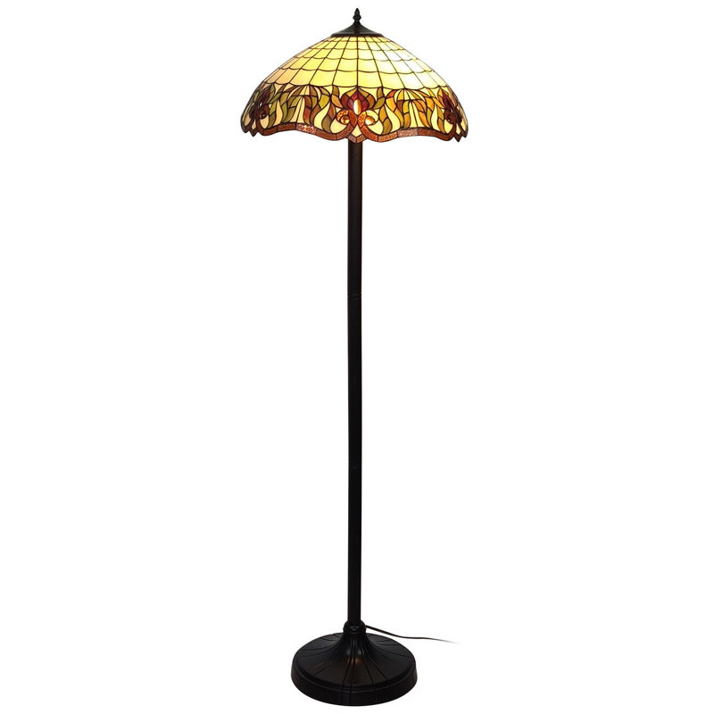 Unger 152cm Bronzed Traditional Floor Lamp