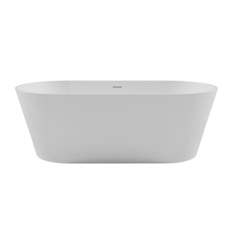 Boutique Evalina Air Bath Tub, Gloss White