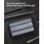Lockable Watch Box 24 Slots Glass Lid