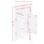 Armoire de buffet, armoire de coin, armoire de coin de plancher de salle de bain avec portes et tablettes, cuisine, salon, armoire de rangement autoportante pour salle de bain-2042765091