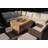 10 - Person Patio Conversation Set with Cushions