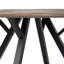 Bullock Round Metal Base Dining Table-1274045542-1274045541