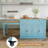 Kitchen Island with Retractable Table, Built-in Charging Station, and Lockable Wheels-1514973317