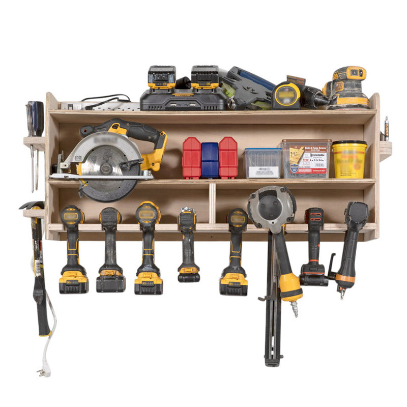 Cordless Tool Shelf, Unfinished
