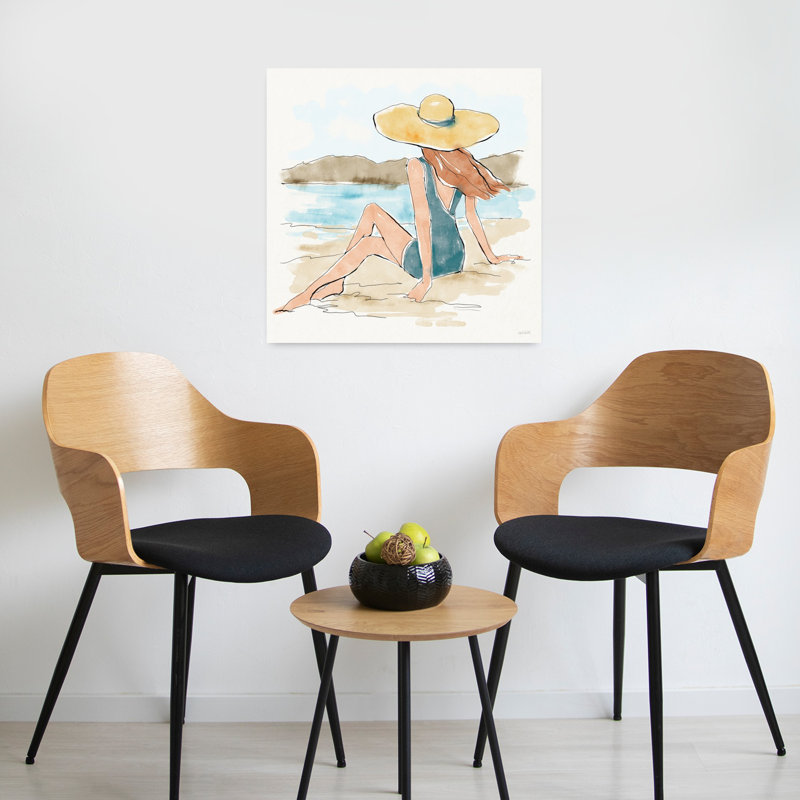 «Bathing Beauties II», art côtier, H 24 po x l 24 po