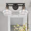 Ensemble de meuble-lavabo 2 lumières Searcy