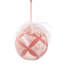 Ornements de boule de Noël D4,7 ", boules de Noël suspendues en verre pour décorations de fêtes, lot de 4