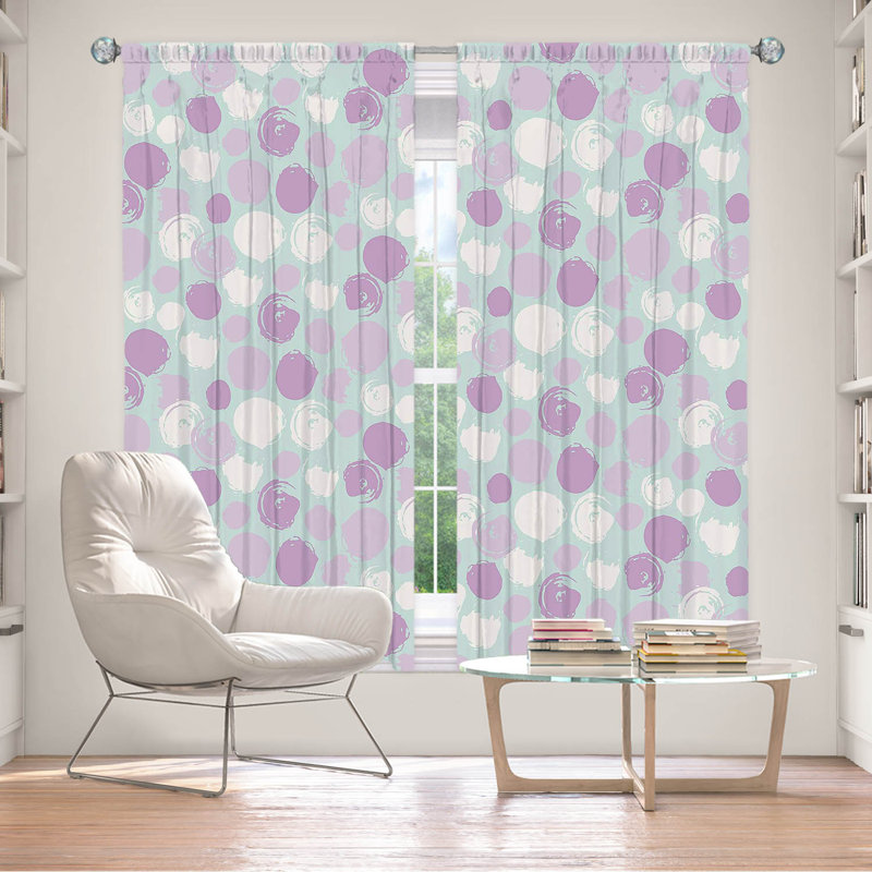 Evamae Room Darkening Curtain Pair, 40" W x 82" L