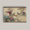 Art mural sur toile pivoine bleue, impression florale botanique, salon et chambre