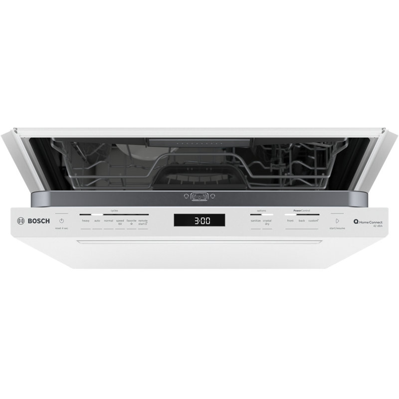 800 Series 24" 42 dBA ENERGY STAR Certified Dishwasher, White