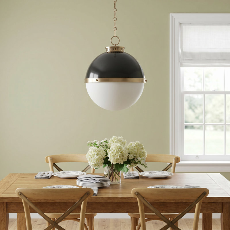 Manila 1 - Light Single Pendant, Aged/Antique Distressed Bronze