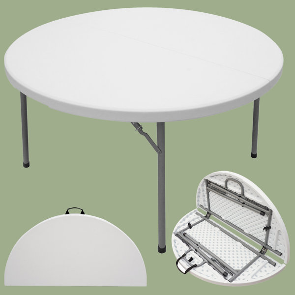 brothers furniture Aqqrra 48'' Circular Portable Banquet Table | Wayfair