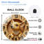 Horloge murale 12 po