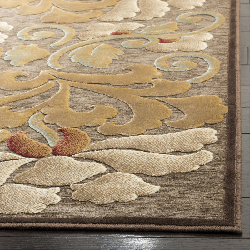 Tapis floral Hahnert Martha Stewart Performance, Rectangle 8 pi 1 po x 12 pi 2 po