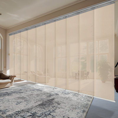 Store vertical semi-transparent extensible