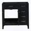 Meuble-lavabo 36 po sans lavabo, base d'armoire seulement, armoire de salle de bain-126251879