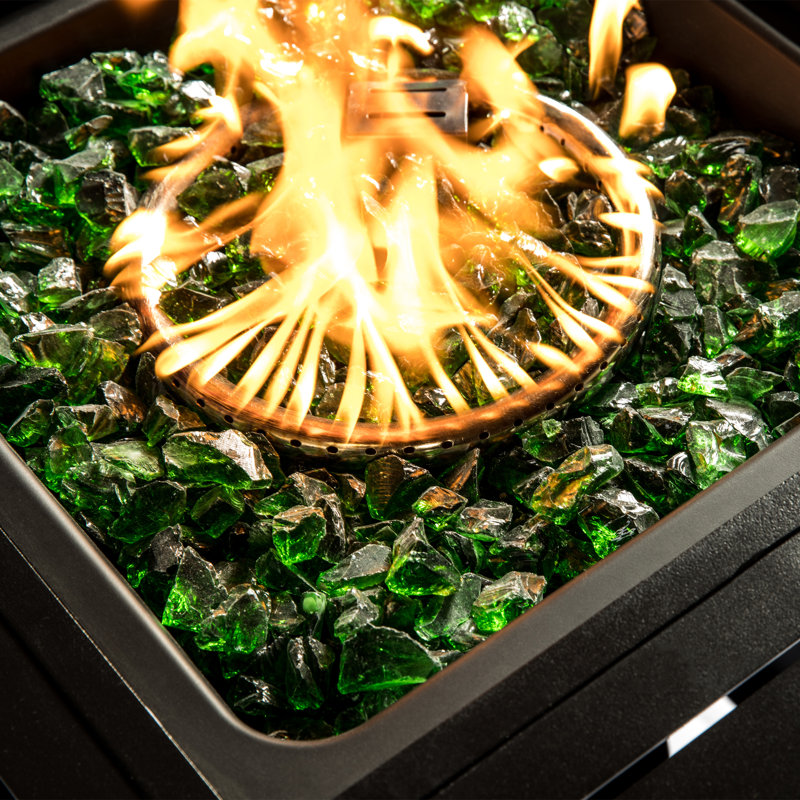 4kg Green Fire Glass