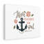 Hope Anchors In Soul Hebrews 6:19 - Wrapped Canvas Print-1916322085