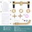 Wall Mounted Optional 2-handle Bathroom Faucet-97946949