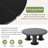 39.4" Round Petal-Shaped Coffee Table-114232484