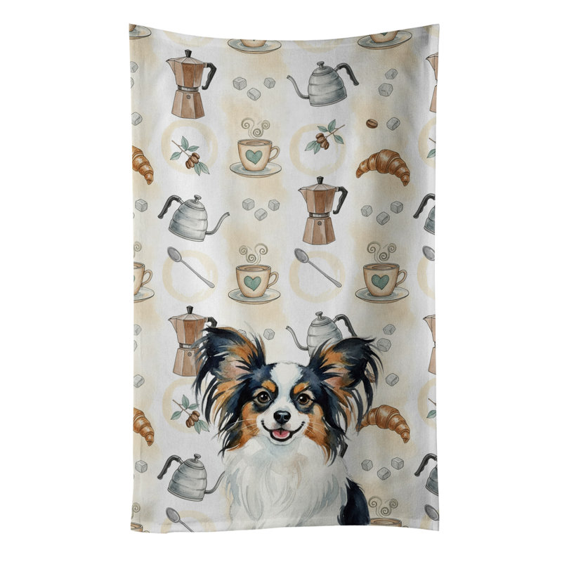 Serviette de cuisine Coffee Bar, Tricoilor Papillon
