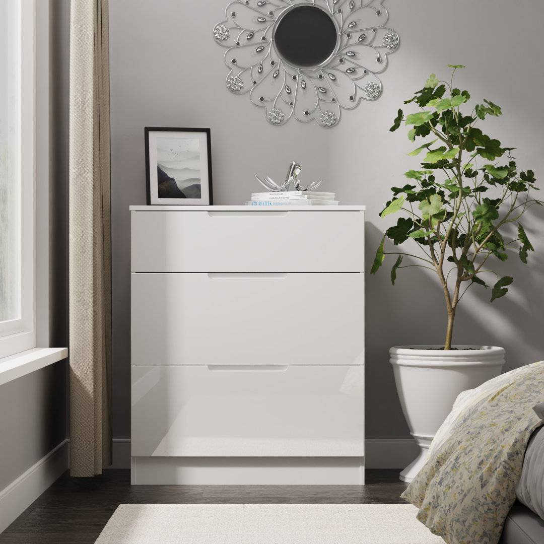 74cm W 3 - Drawer Chest of Drawers