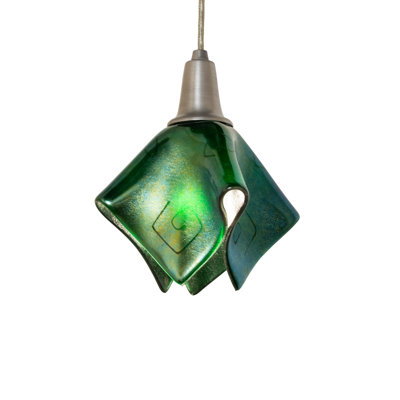 8" Wide Handkerchief Aventurine Mini Pendant