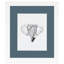 Cadre pour photo simple blanc mat 10 "x 20"-70819362