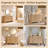 Modern 8 Drawers Dresser for Bedroom, 54" Wide Dressers & Chest of Drawers w/Curved Profile Design, Natural Oak-1393996246