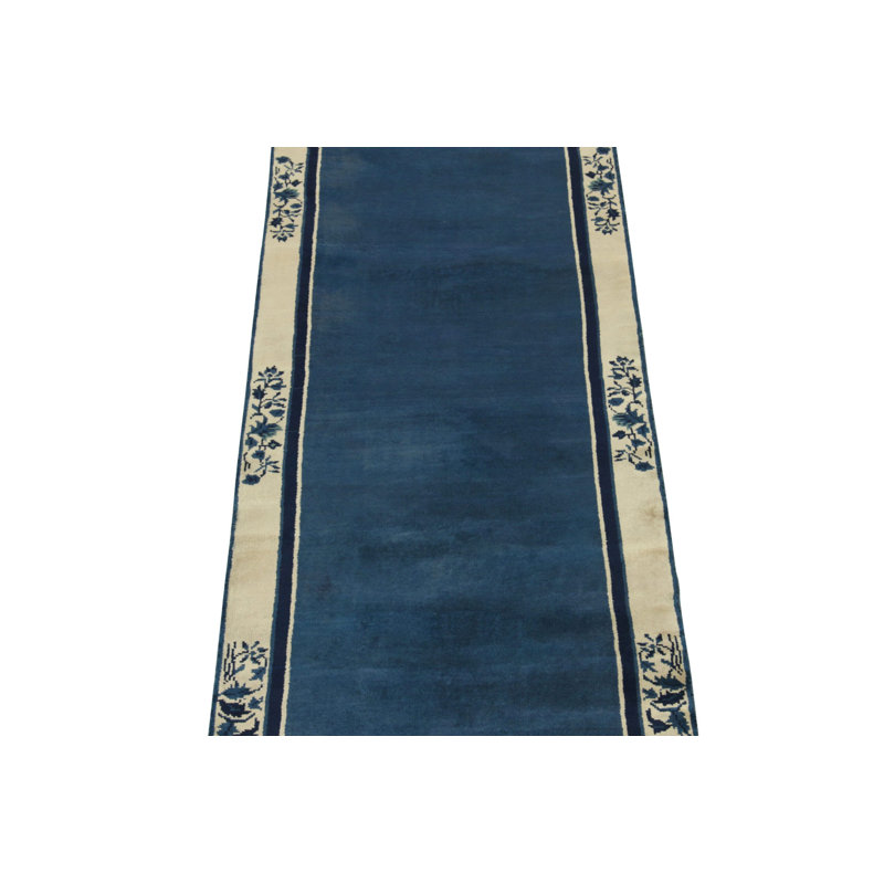 One-of-a-Kind 2'9" x 7'6" Hand Knotted Area Rug