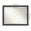 Miroir d'appoint mural en plastique avec finition brillante-129726964