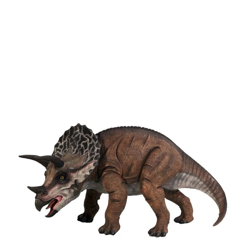 Statue de bébé dinosaure tricératops définitif