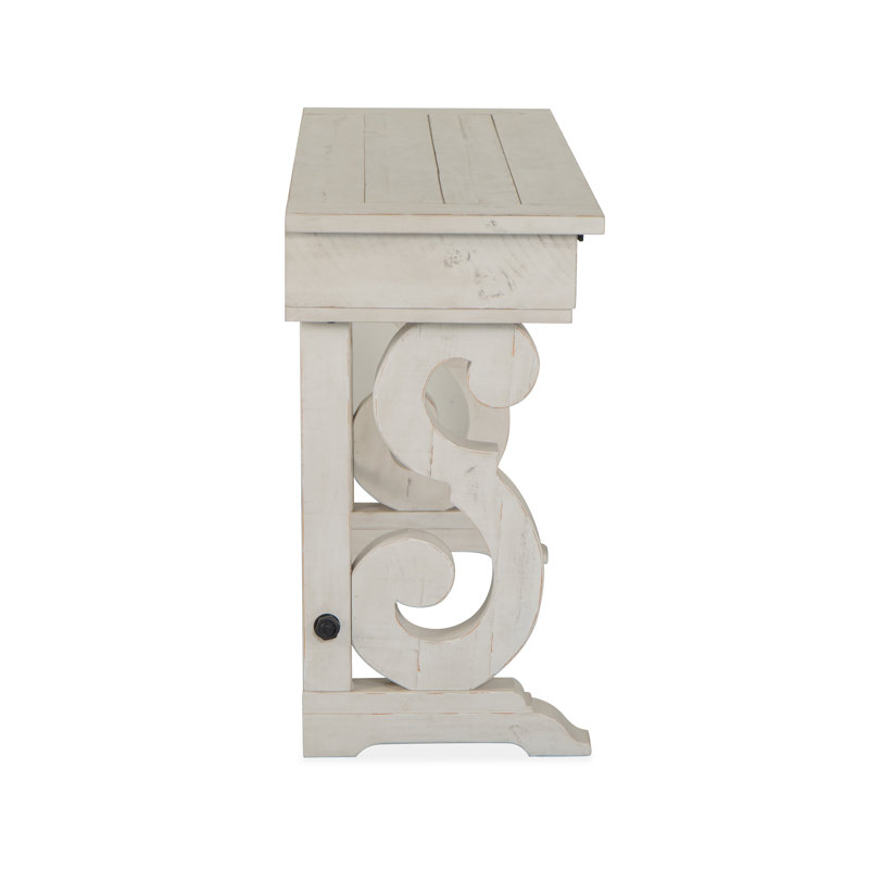 Lucrezia 50'' Solid Wood Console Table