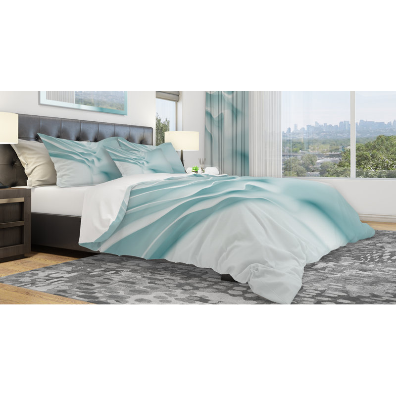 Ensemble de housse de couette designart, Housse simple + 1 taie décorative