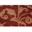 Tapis rouge floral en laine noué à la main 8 pi 10 po x 11 pi 5 po Floral