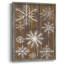 «Christmas Holiday Art», reproduction encadrée en bois massif-106517403