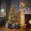 72cm H Lighted Artificial Spruce Christmas Tree