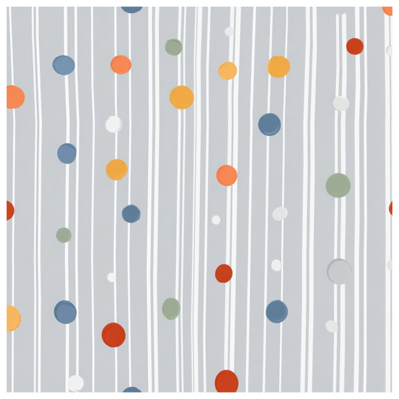 Polka Dots Throw Pillow, Pattern Double Sided Pillows, 20 x 20 inches
