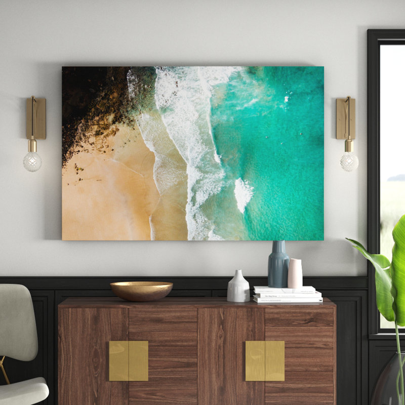 Waters by Karolis Janulis - Wrapped Canvas Print, 101 cm H x 152 cm W x 3.81 cm D
