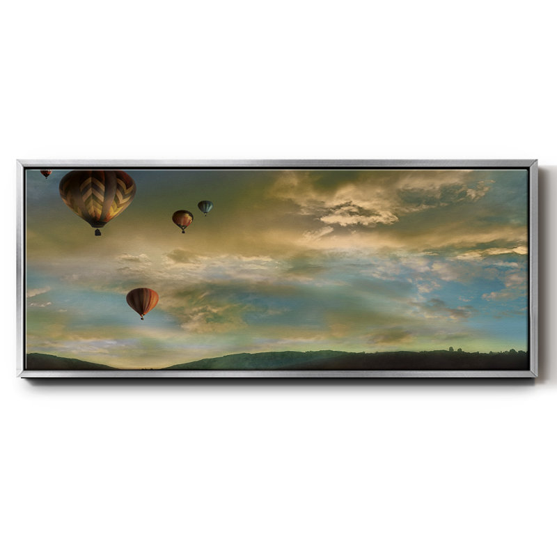 Sunset Rendezvous - Toile encadrée, H 8 po x l 20 po