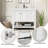 36" Single Bathroom Vanity Base Only, 2 Doors 2 Drawers, Sink not Included-106488318