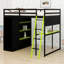 Lit mezzanine en bois-223592803