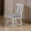 Chaise d'appoint à dossier en lattes Kamonte