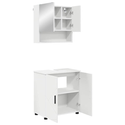 Vanity & Mirror Set