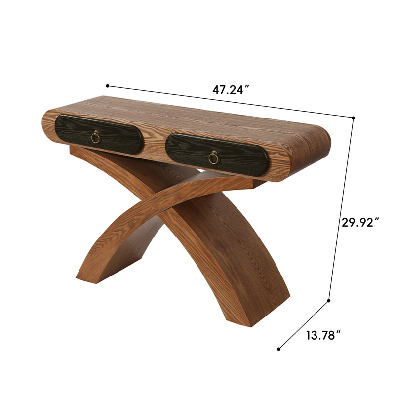 Canapé et console avec rangement