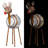  Metal Barrel Reindeer Christmas Decoration with LED Lights, 33"-785333419