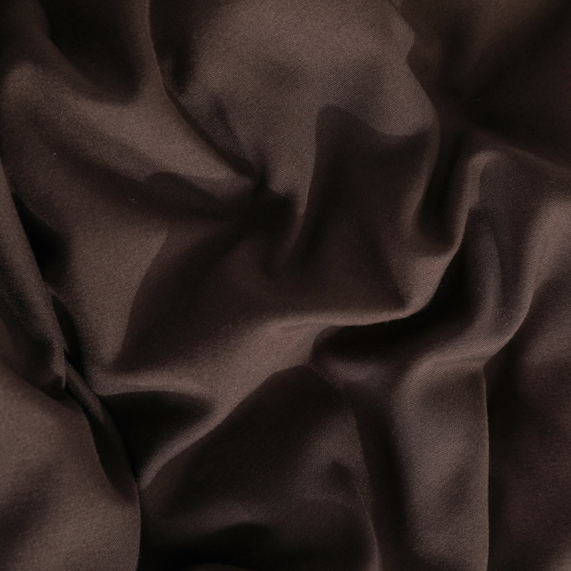  Duvet Cover Set, Dark Brown, King Duvet Cover + 2 King Pillowcases