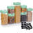 48 fl. oz. Plastic Food Storage Container - Set of 4 Containers and 7 Lids-864029466
