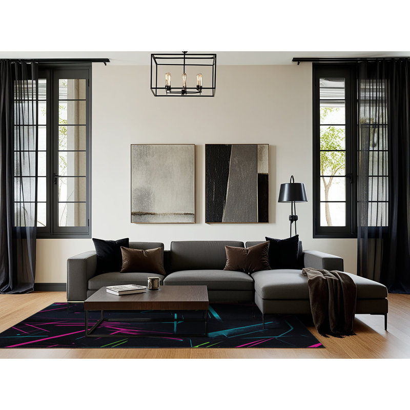 Tapis à fils fluorescents, Rectangulaire 2 pi x 3 pi
