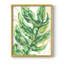 Toile tendue avec châssis Parchment Palms III - prête à être accrochée-828985435-828985426